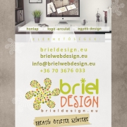 Online hirdetés (Briel Design) 